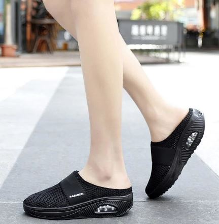 Eveloria Damen Plateau-Sneakers Rutschfest