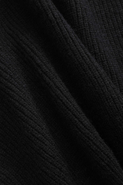 Damen Strickcardigan mit Denim-Patches