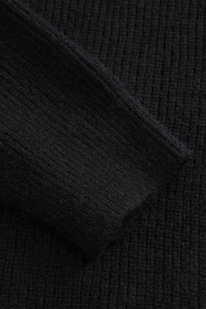 Damen Strickcardigan mit Denim-Patches