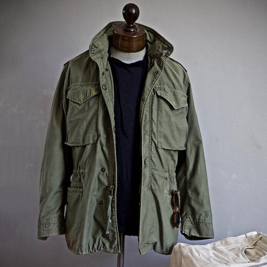 Männer Cargo-Jacke Leicht Schwarz Kapuze - Eveloria