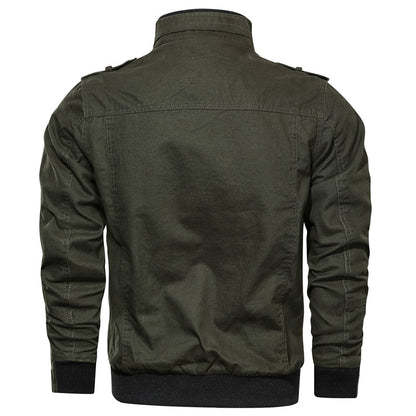 Cargo Jacket - Casual - Zip-Up - Übergangsjacke - Herrenjacke-Chaps Herrenmode
