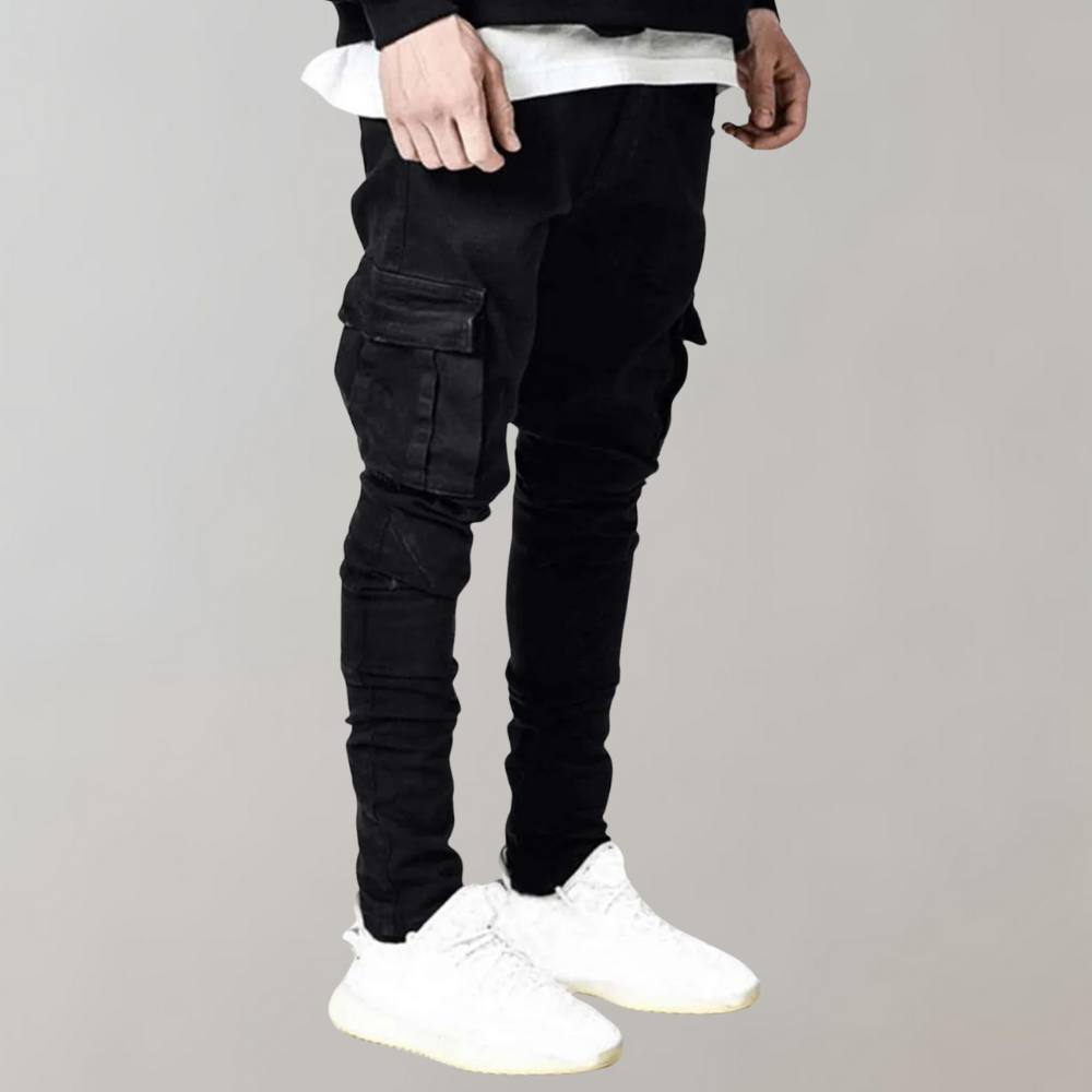 Cargo Jeans - Slim fit - Stretch - Skinny Jeans - Herrenjeans-Chaps Herrenmode