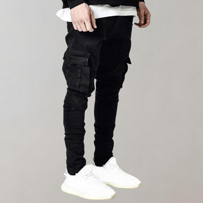 Cargo Jeans - Slim fit - Stretch - Skinny Jeans - Herrenjeans-Chaps Herrenmode