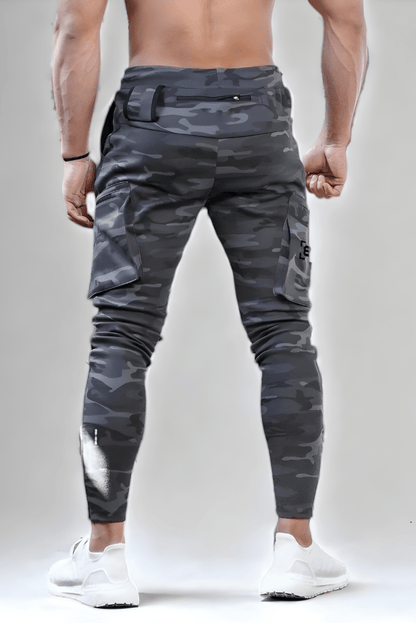 Cargo-Jogginghosen – Kordelzug – Jogginghosen – Cargohosen – Trainingshosen für Herren-Chaps Herrenmode