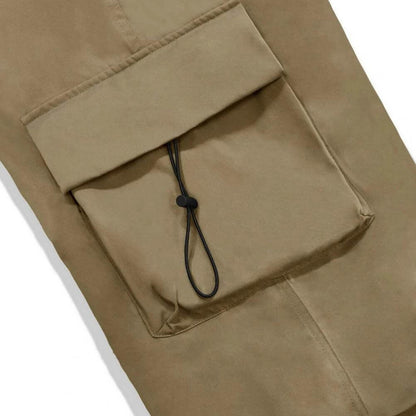 Cargohose - Loose Fit - Elastische Taille - Baggy Pants - Herren Cargo Jogger-Chaps Herrenmode