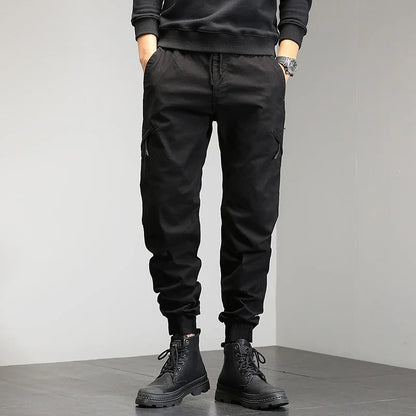 Herren Cargo-Hosen Skinny Drawstring Jogger - Eveloria