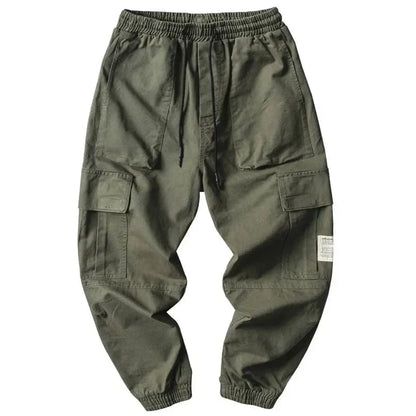 Herren Cargo Hosen Lockere Passform Beige - Eveloria
