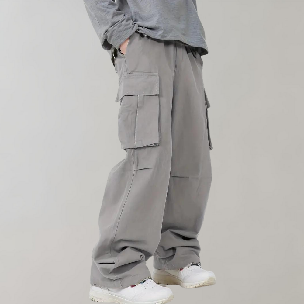 Cargohosen | Loose Fit | Wide Leg | Baggy Pants | Herrenhosen-Chaps Herrenmode