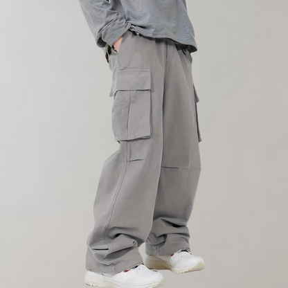 Cargohosen | Loose Fit | Wide Leg | Baggy Pants | Herrenhosen-Chaps Herrenmode