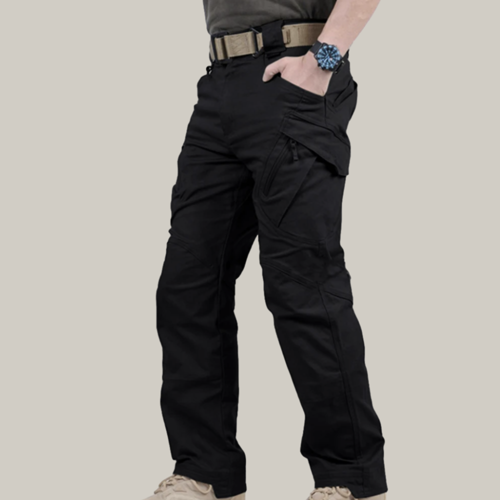 Cargohosen – Wanderhosen – Arbeitshosen – Taktische Hosen – Herrenhosen-Schwarz-S-Chaps Herrenmode