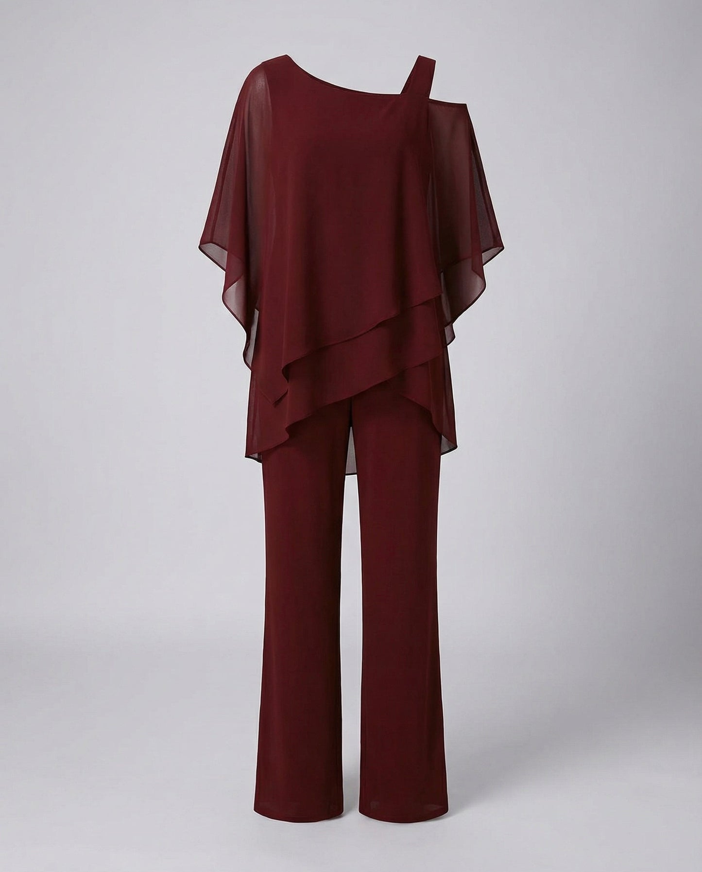 Elegante Damen Abendkleid Chiffon