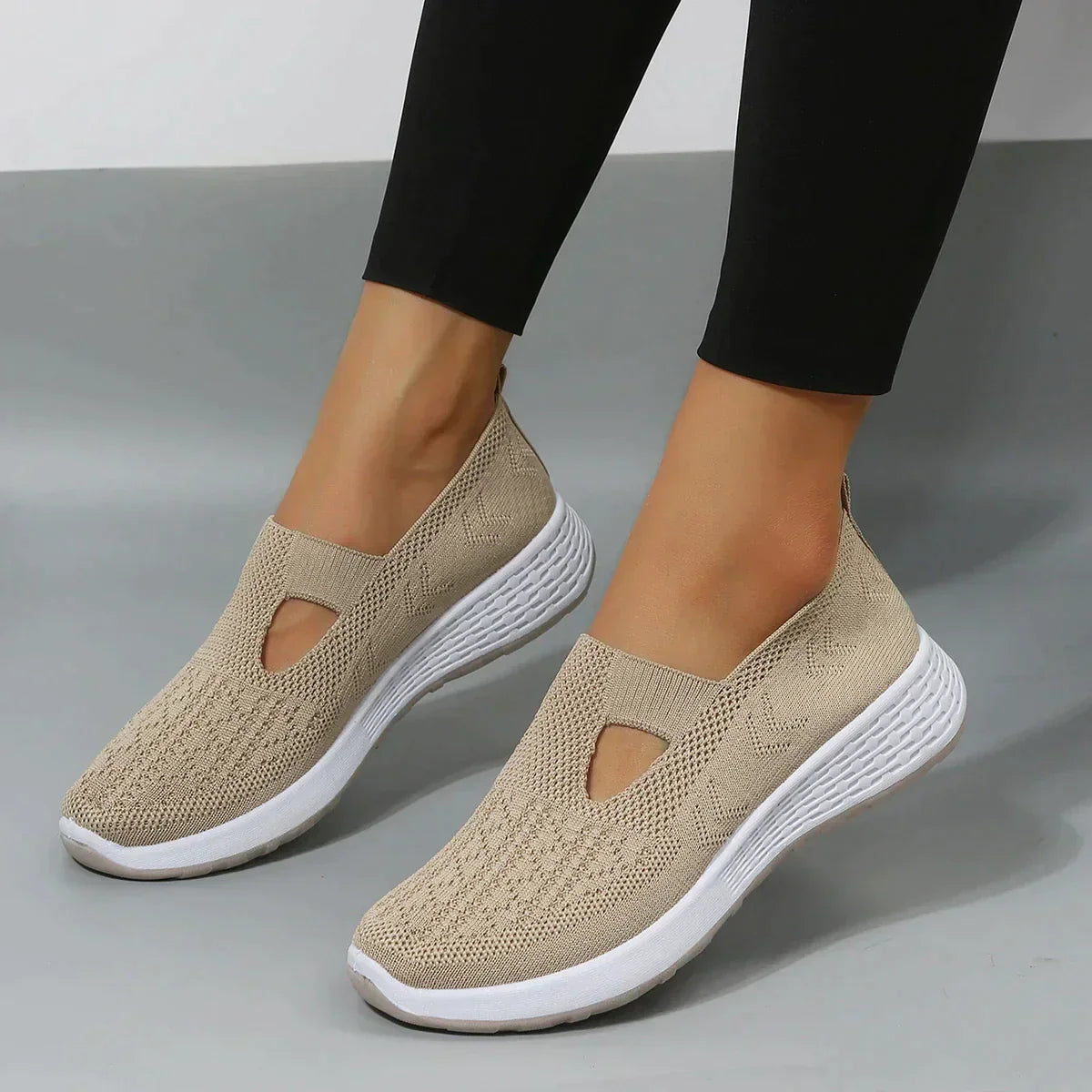Eveloria Damen Orthopädische Laufschuhe Atmungsaktives Mesh