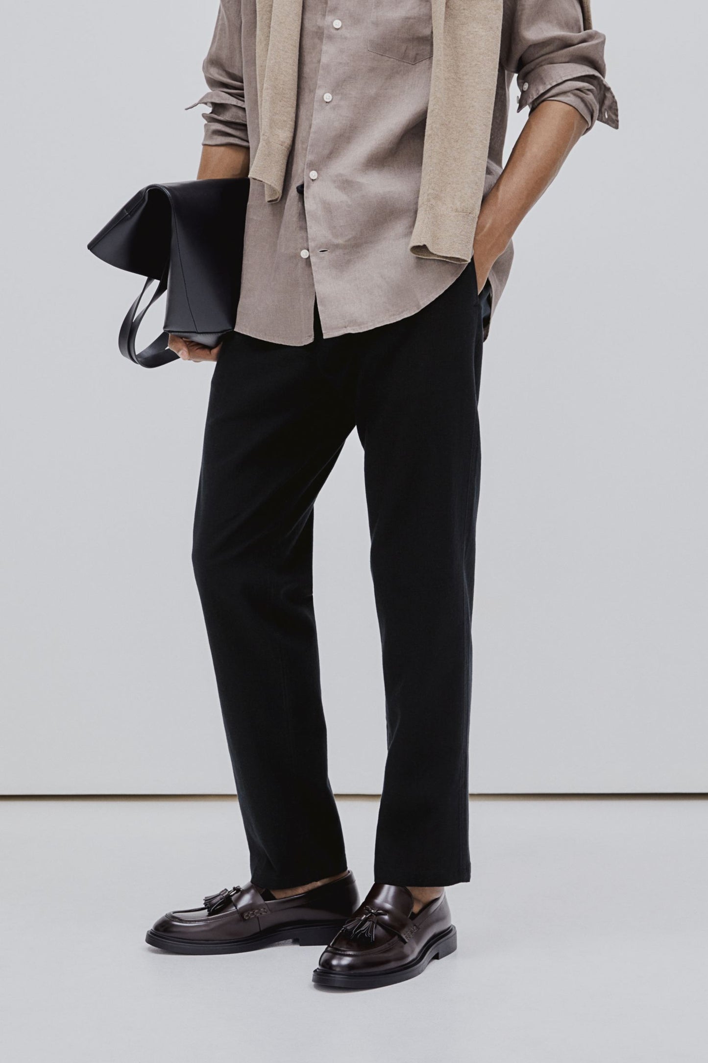 Herren Casualhose Kordelzug Vielfarbig