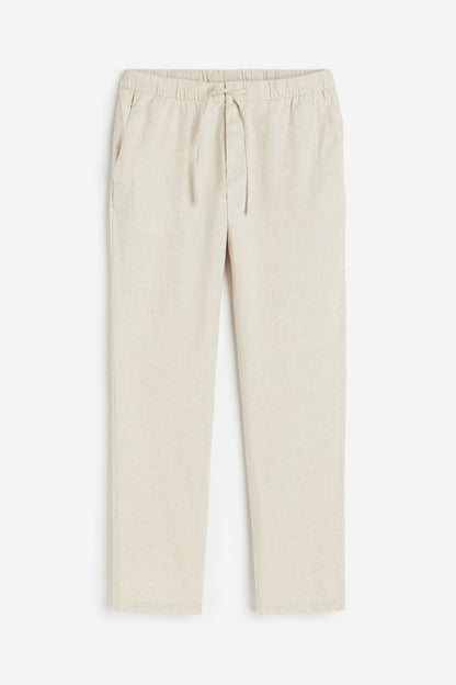 Herren Casualhose Kordelzug Vielfarbig