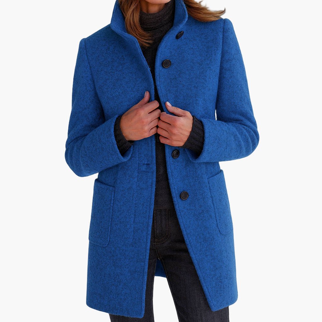 Eveloria Damen Kurzmantel Modern Elegant für Alltag