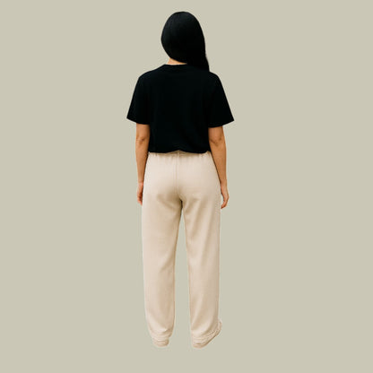 Damen Strickhose Locker Geschnitten
