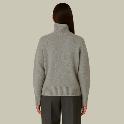 Damen Rollkragenpullover Merinowolle