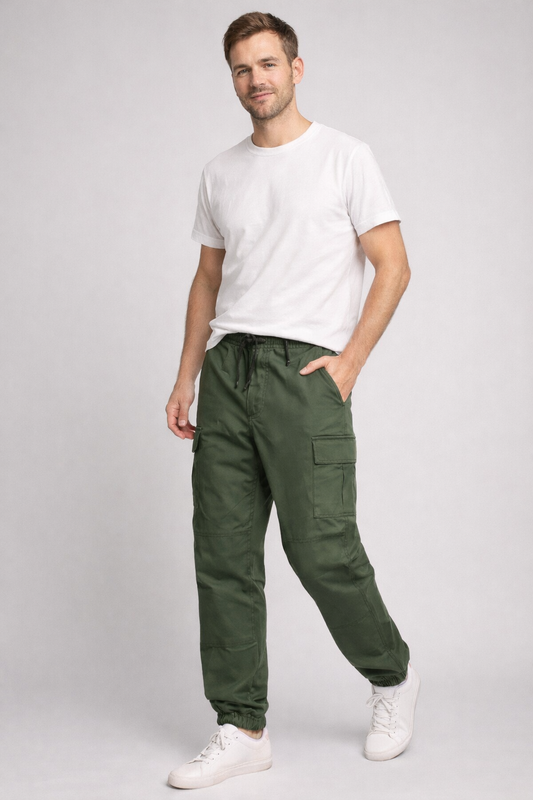 Herren Cargo-Hose Mehrere Taschen Bequem - Eveloria