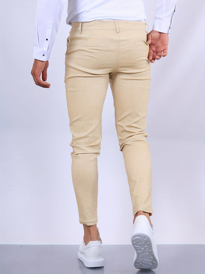 Chino-Hosen | Slim Fit | Business Casual | Skinny Chinos | Herrenhosen-Chaps Herrenmode