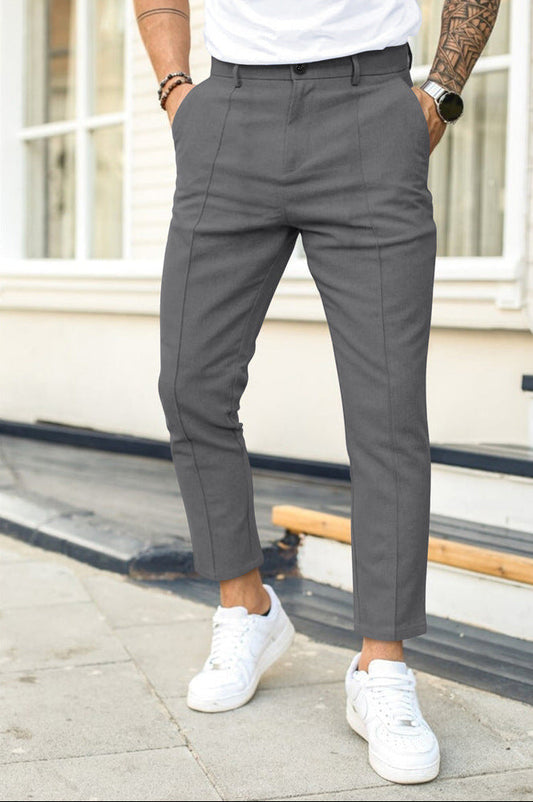 Herren Chino-Hosen Knöchellang Slimfit - Eveloria