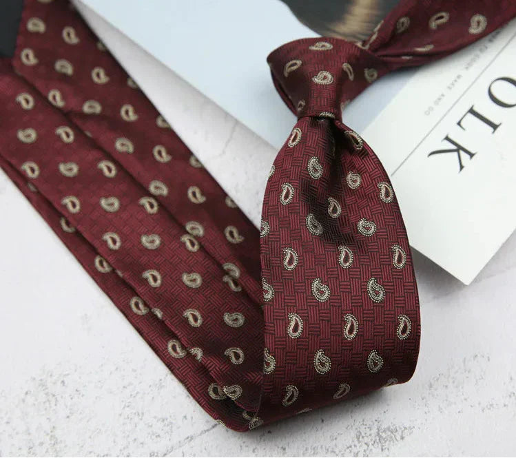 Herren Krawatte Gestreift Gepunktet Business