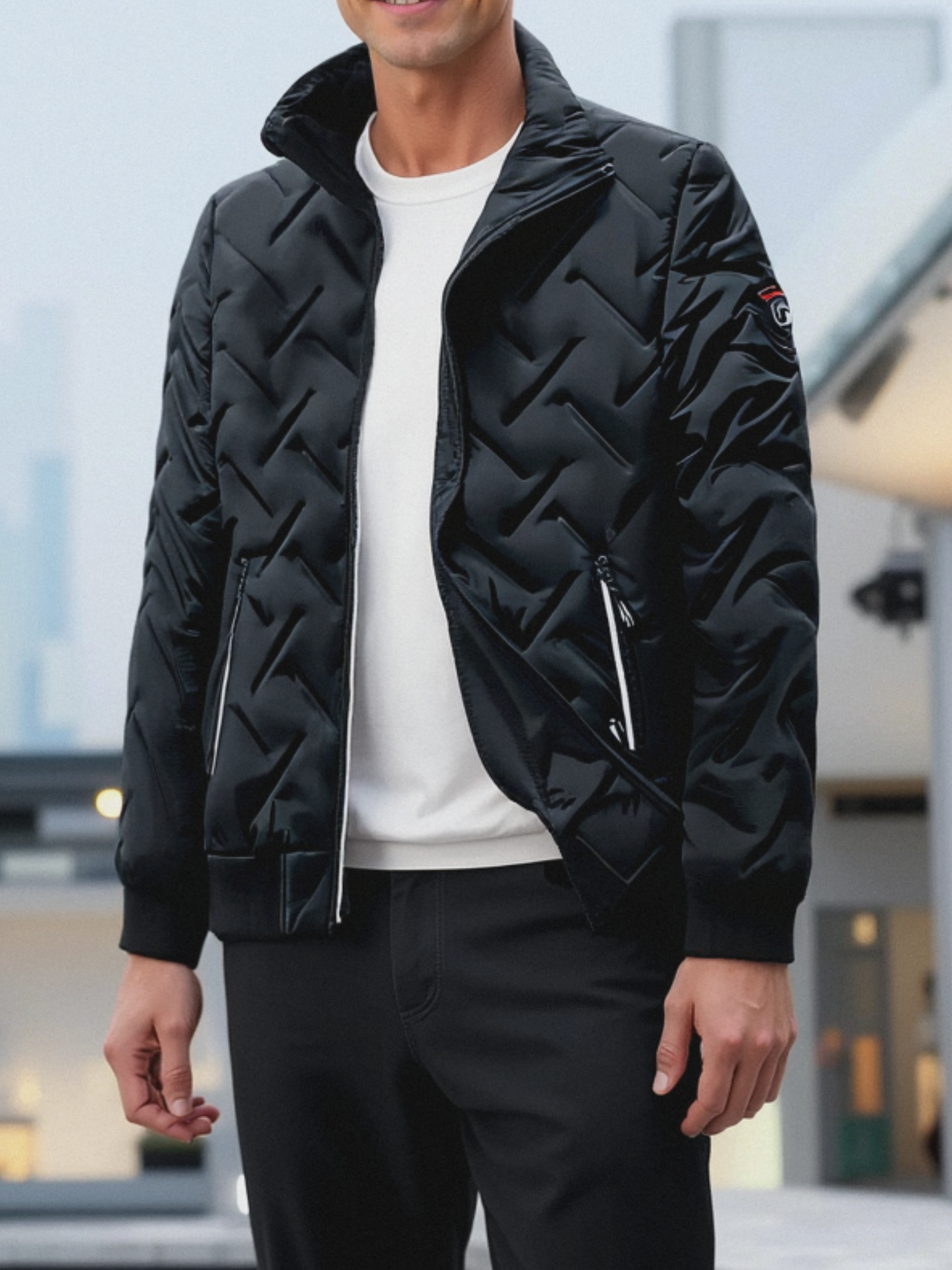Eveloria Herren Winterjacke Klimawiderstandsfähig - Eveloria
