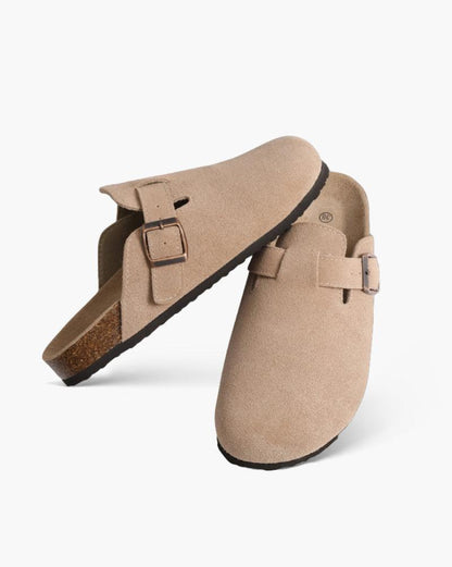 Clogs - Bequeme Herren Clogs aus Wildleder-Chaps Herrenmode