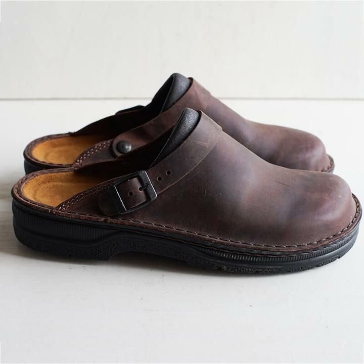 Clogs – Orthopädische Slipper für Männer mit Plateau und Fersenriemen-Chaps Herrenmode