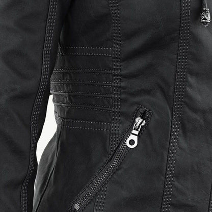 Damen Winterjacke Kapuzenjacke Kurz