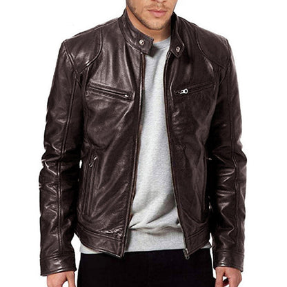 Eveloria Damen Jacke Modern Leder
