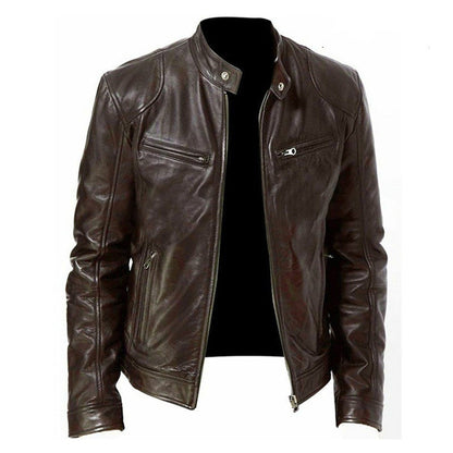 Eveloria Damen Jacke Modern Leder