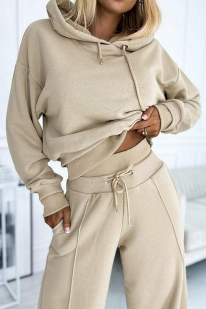 Damen Warme Monochrome Wollset