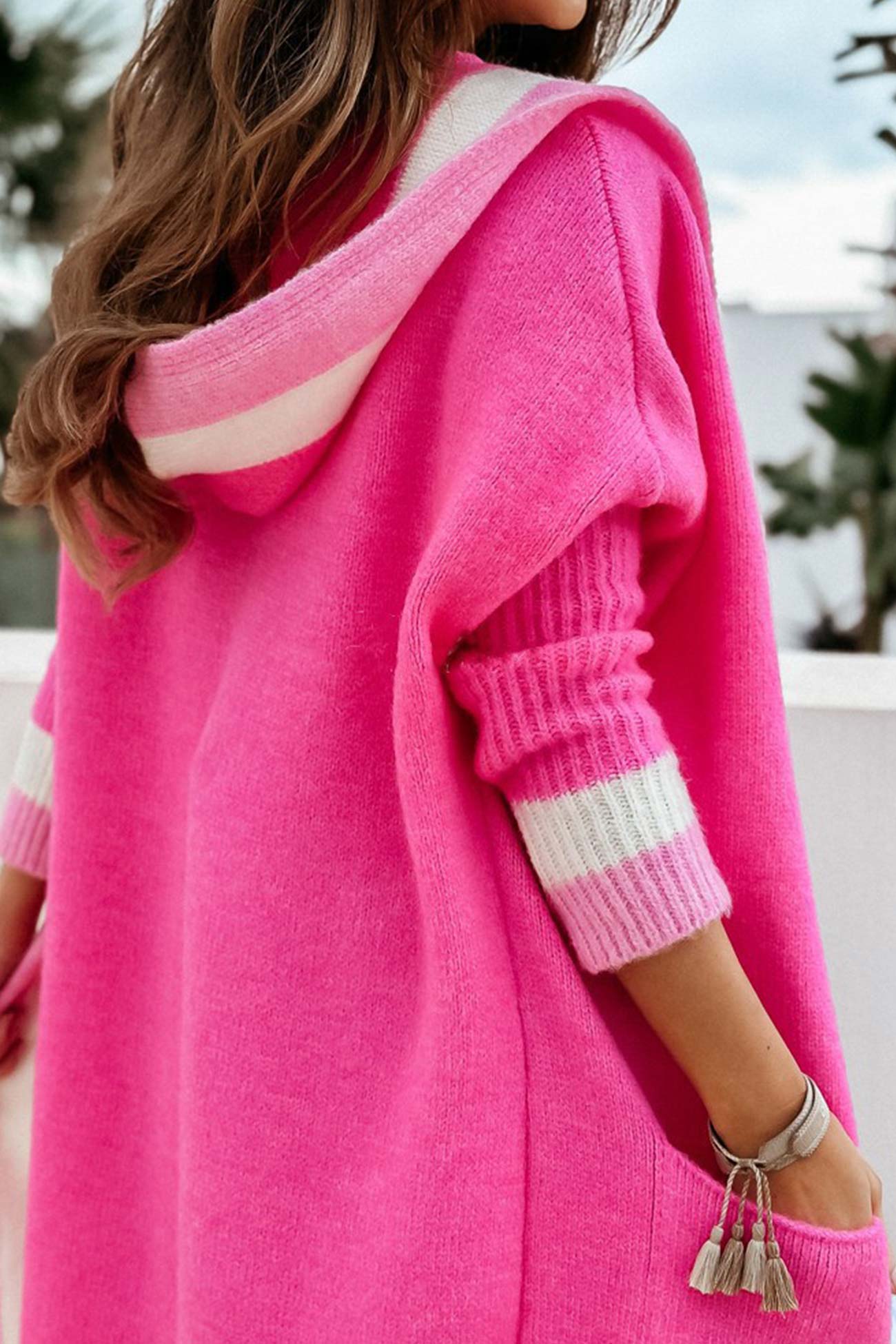 Eveloria Damen Cardigan Lang