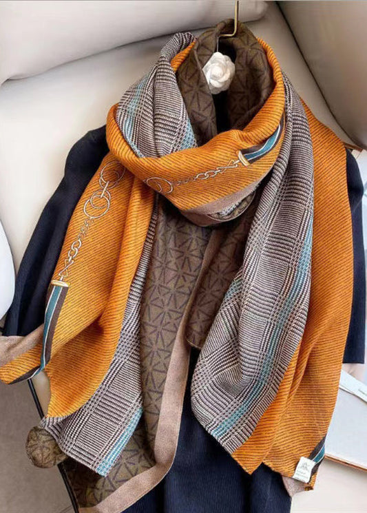 Damen Baumwollschal Leichtes Druckdesign - Eveloria