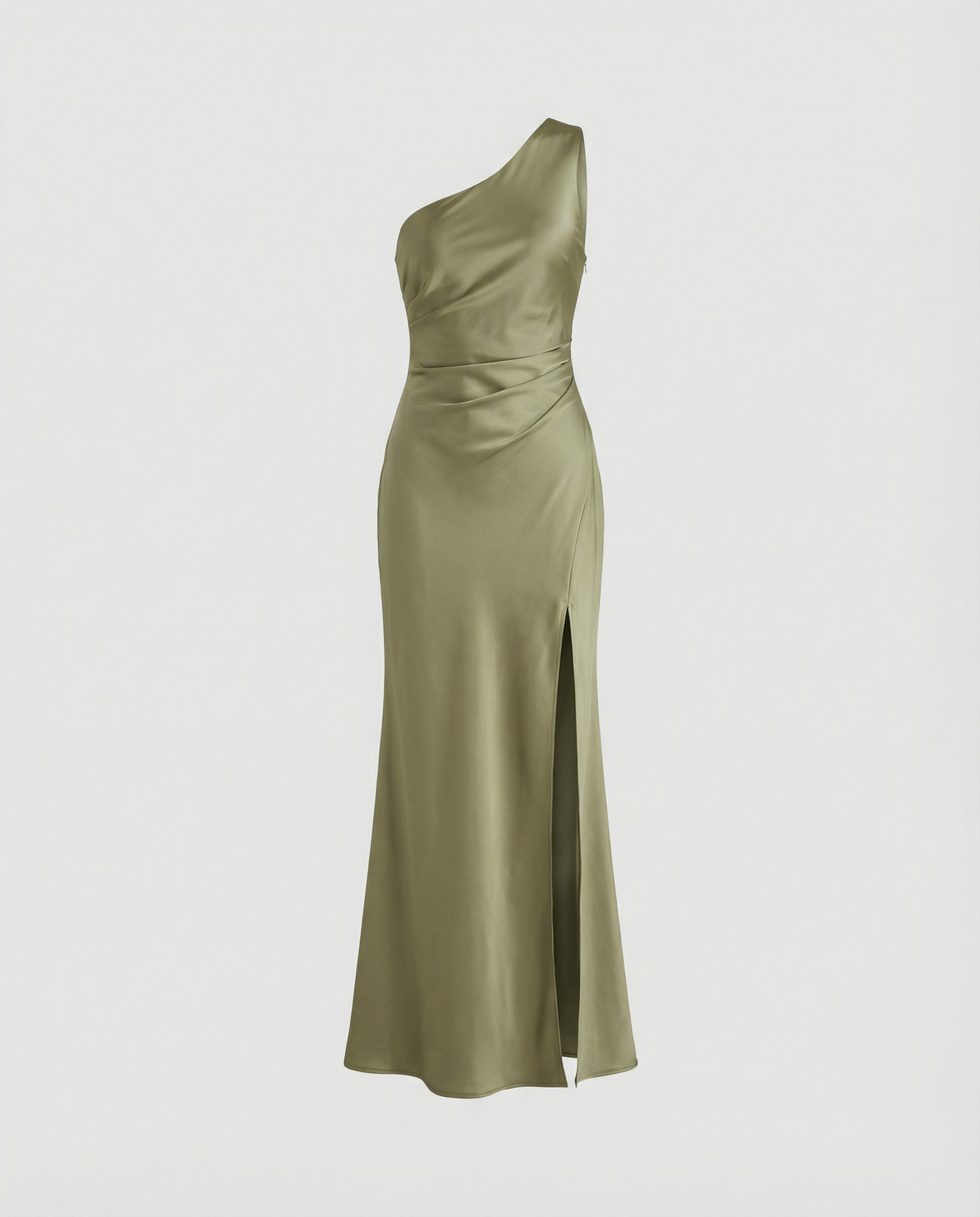 Damen Abendkleid Satin Elegant