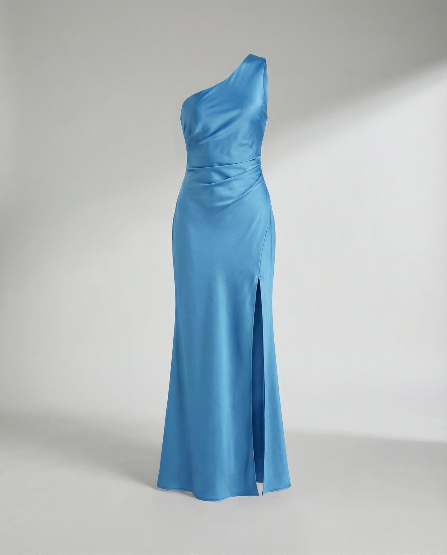 Damen Abendkleid Satin Elegant