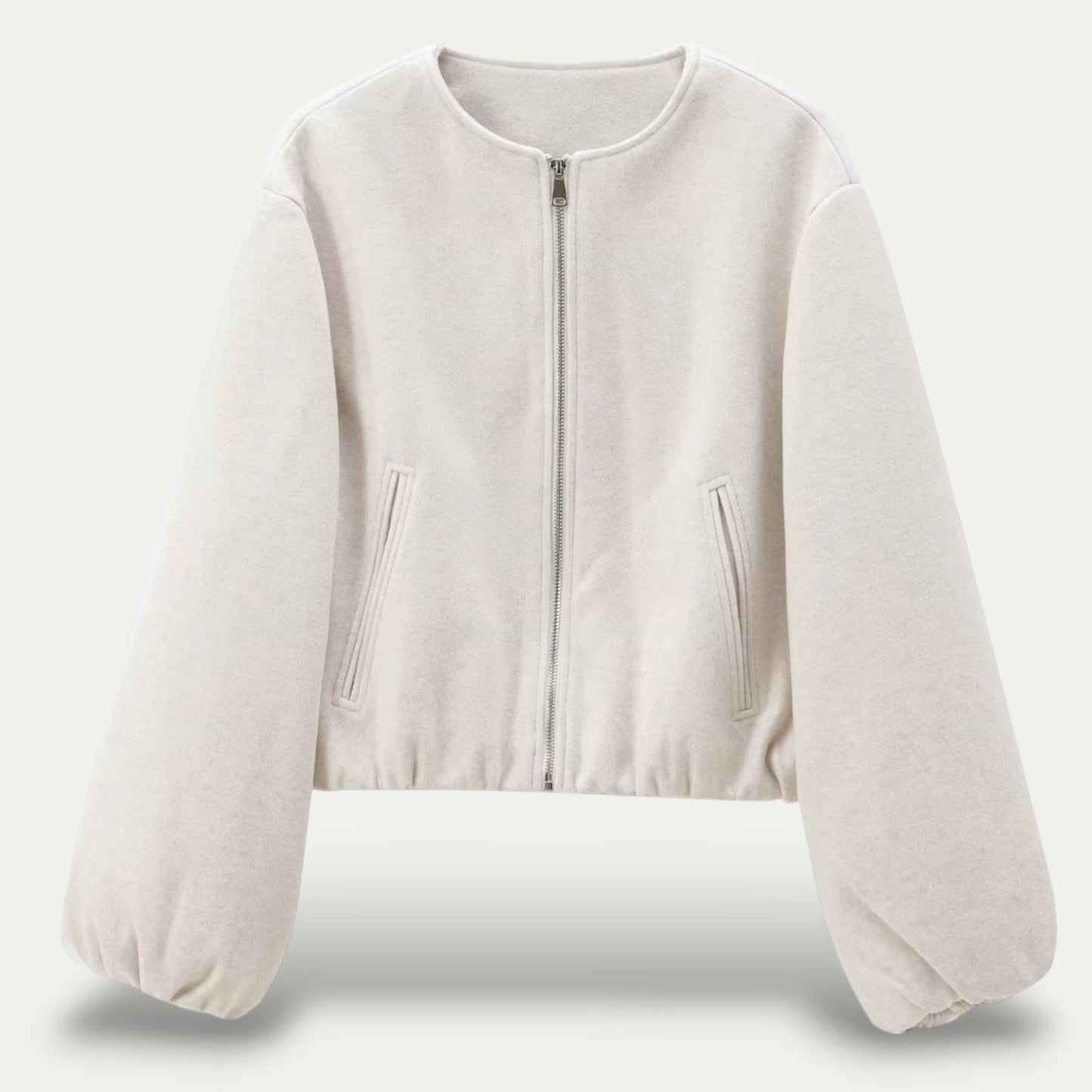 Damen Cardigan Leichtgewicht Gekürzt