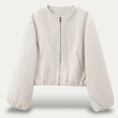 Damen Cardigan Leichtgewicht Gekürzt