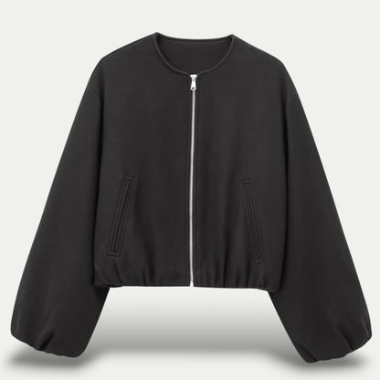 Damen Cardigan Leichtgewicht Gekürzt