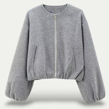 Damen Cardigan Leichtgewicht Gekürzt