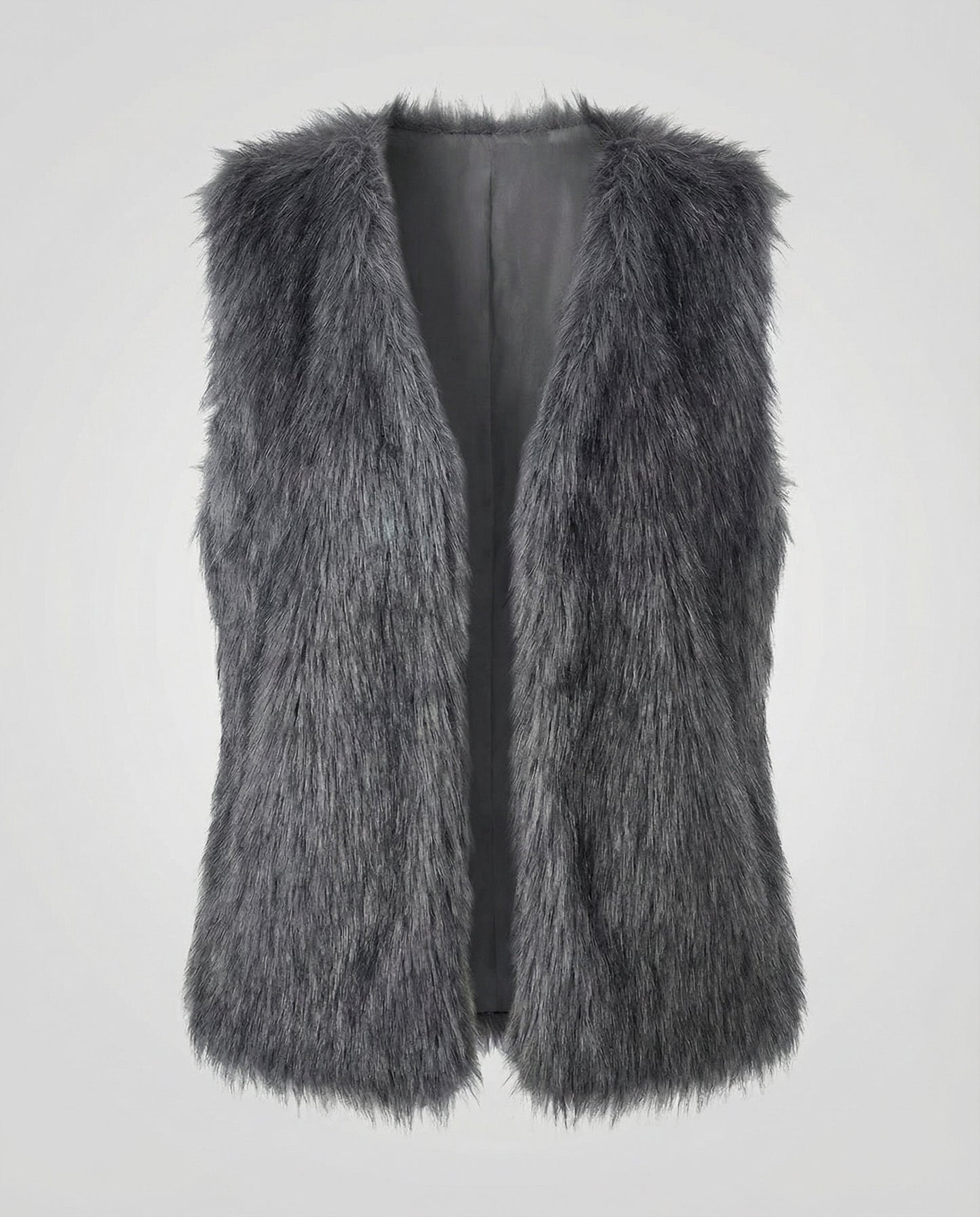 Damen Faux-Fur-Weste