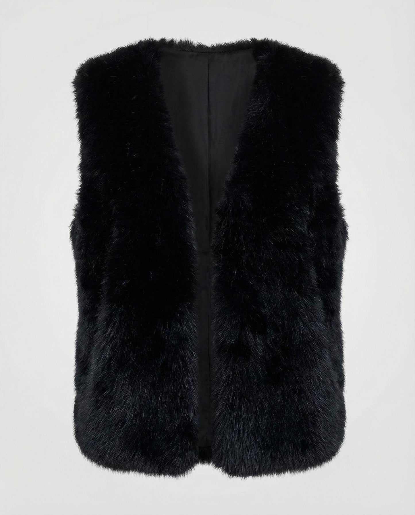 Damen Faux-Fur-Weste