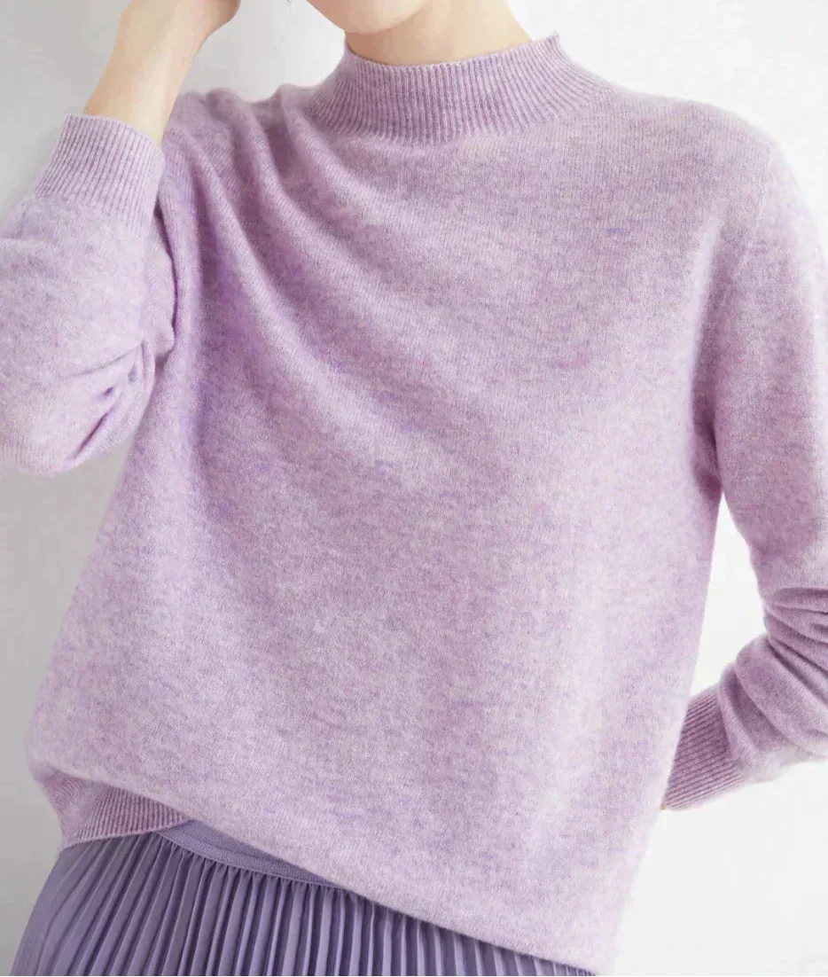 Damen Weich Pullover Kurz