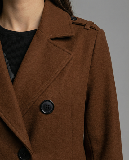 Gefütterte Damen Winterjacke Zeitlos