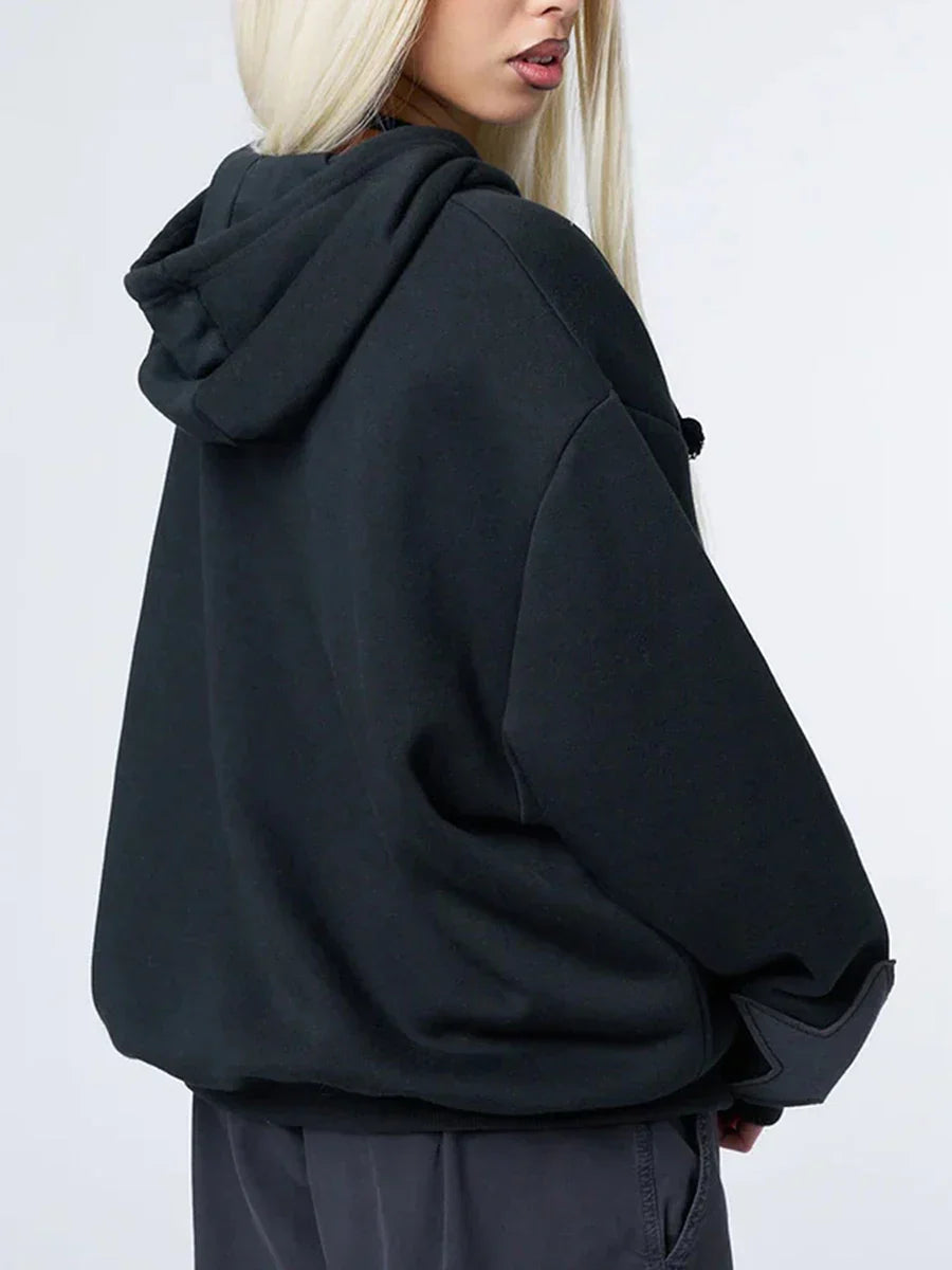 Eveloria Damen Strickjacke Sternenprint