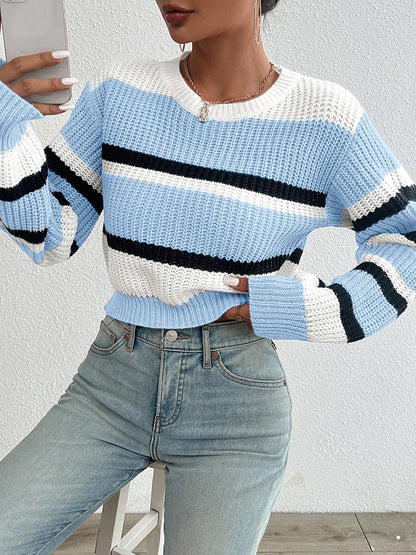 Eveloria Damen Langarm-Pullover