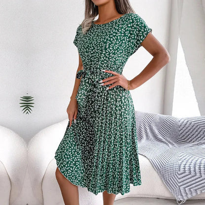 Eveloria Damen Floral Kleid Elegantes Abendkleid Blumenmuster