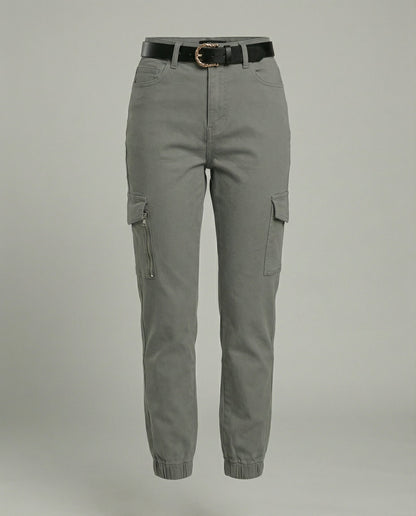 Damen Cargo-Jeans Komfortbequem