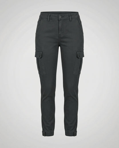 Damen Cargo-Jeans Komfort Jeans Eveloria