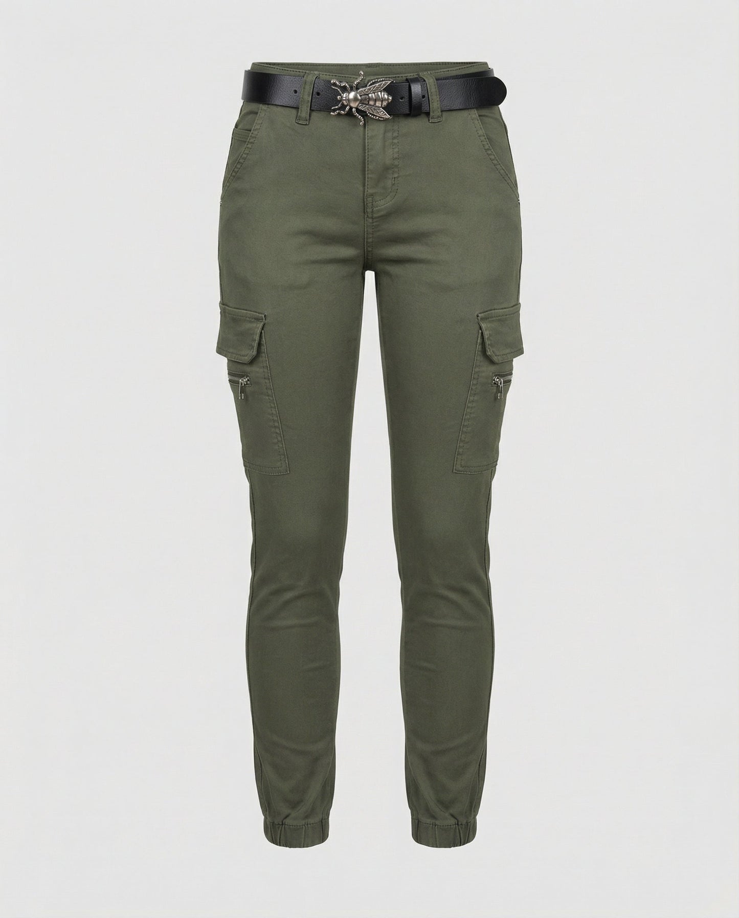 Damen Cargo-Jeans Komfort Jeans Eveloria